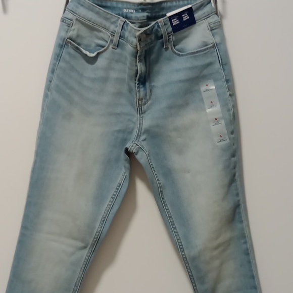 4 Light Blue 🩵 WOW Super-Skinny Old Navy - Picture 5 of 13